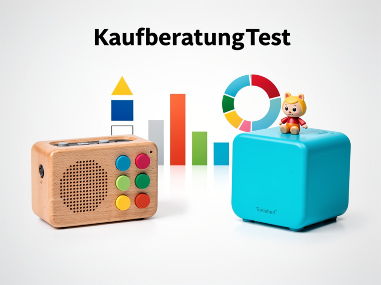 Hörbert Kinder-MP3-Player im Vergleich zur Toniebox nachhaltige und robuste Abspielbox