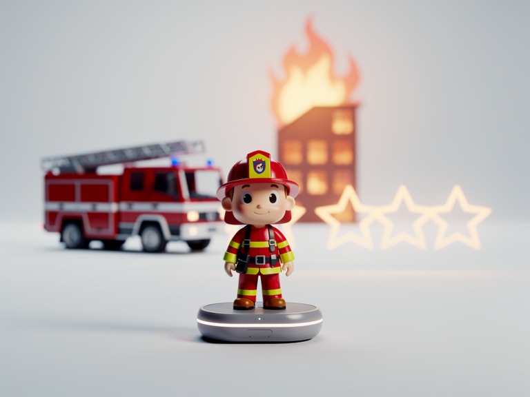 Tonie Feuerwehrmann Sam Hörspielfigur für spannende Rettungsaktionen und kindgerechte Geschichten