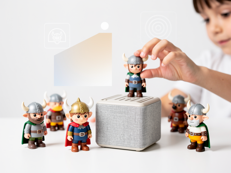 Tonie Hörfigur Wickie und die starken Männer im Familienalltag Praxistest