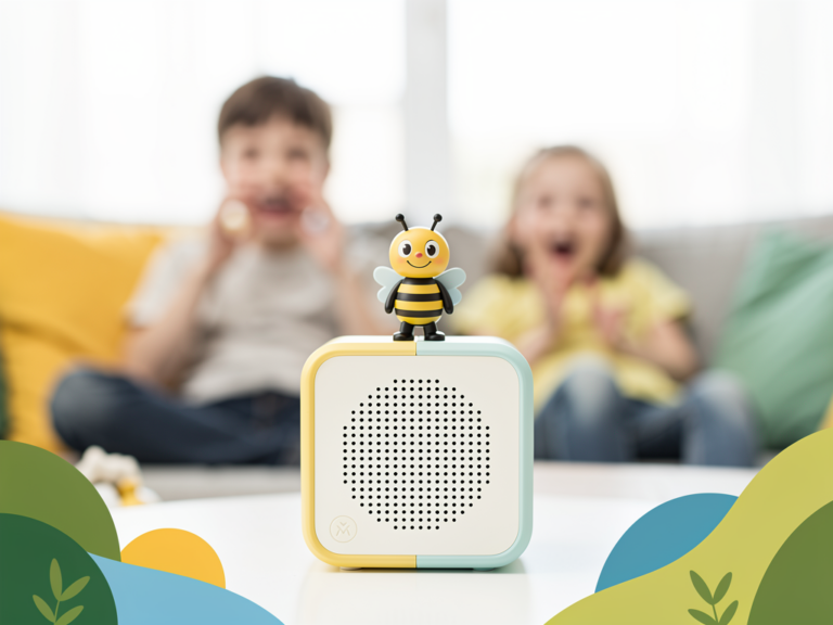 Toniebox Biene Maja Abenteuer Hörfigur mit liebevollen Geschichten und kindgerechter Bedienung