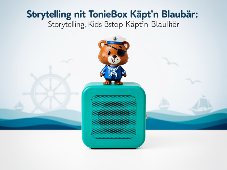 Toniebox Käpt'n Blaubär Seemannsgarn mit Hörfigur und Kinder zum Zuhören