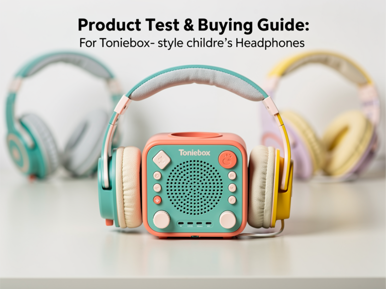 Toniebox Lauscher Kinderkopfhörer Test robuster Klang und sicherer Tragekomfort