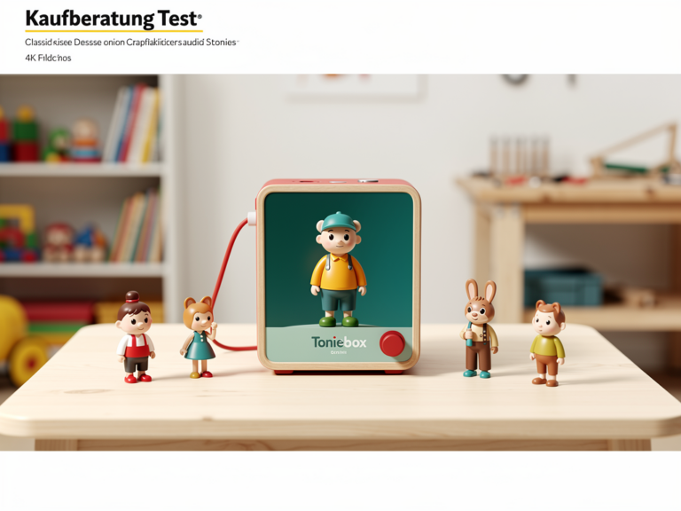 Toniebox mit Pumuckl und Meister Eder Hörspielfigur für Vorschulkinder im Familienalltag