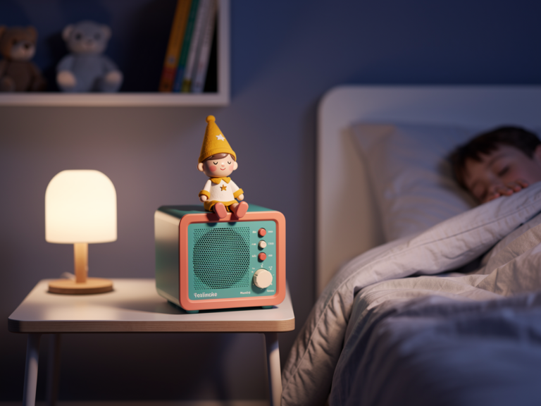 Toniebox mit Unser Sandmännchen Geschichten als entspannende Einschlafhilfe für Kinder