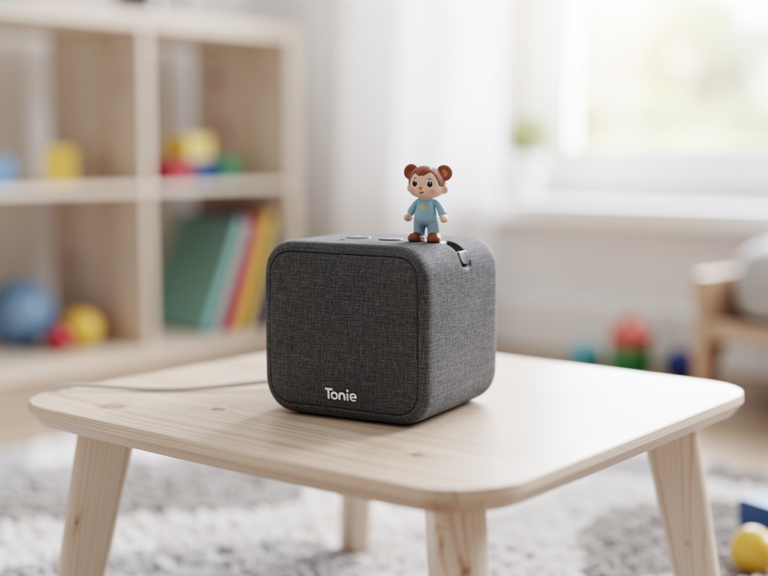 Toniebox Starterset Anthrazit mit robustem Design und kinderfreundlicher Bedienung im Test