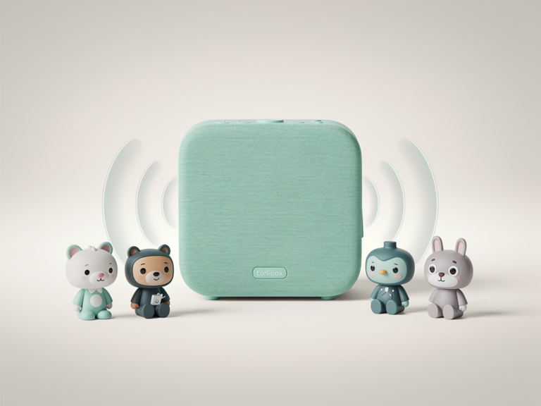 Toniebox Starterset Mint mit modernem Design und verbessertem Klang für Kinder