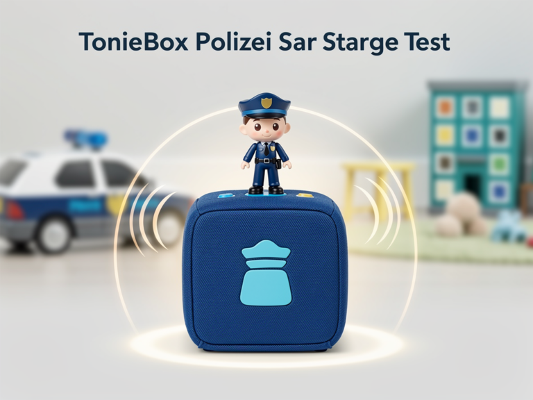 Toniebox Starterset Polizei mit kindgerechten Hörfiguren und robustem Design für Kinder
